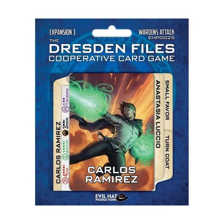 The Dresdan Files Cooperative Card Game: Expansion 3 - Wardens Attack