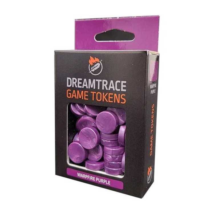 DreamTrace Gaming Tokens: Warpfire Purple