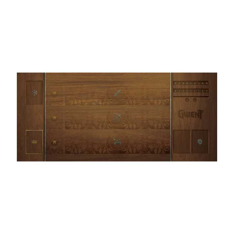 Gwent Faction Playmat - Original Wood Replica