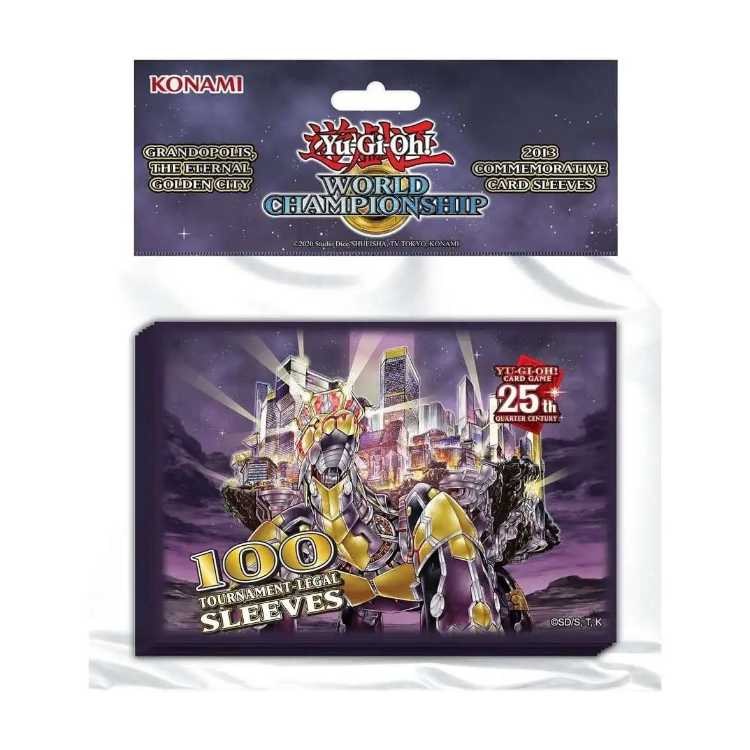 Yu-Gi-Oh - Grandopolis, The Eternal Golden City Sleeves, Standard (100ct)