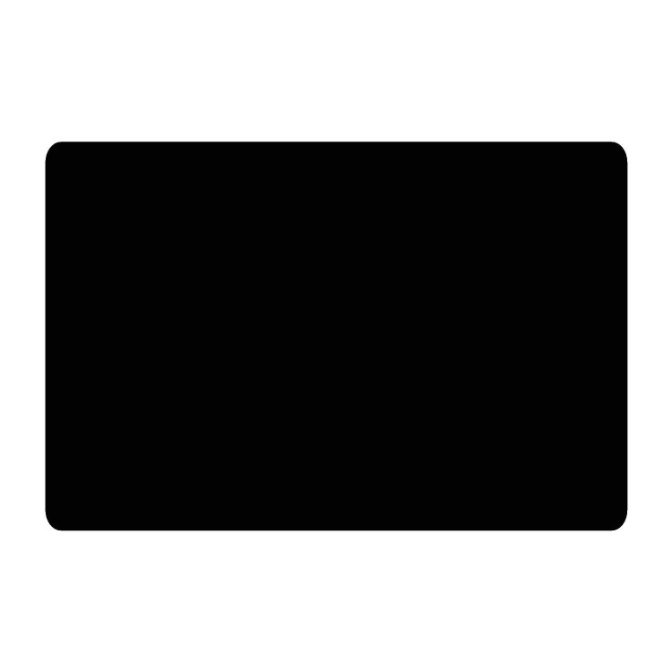 Black 6ft x 4ft Epic Wargame Size Playmat