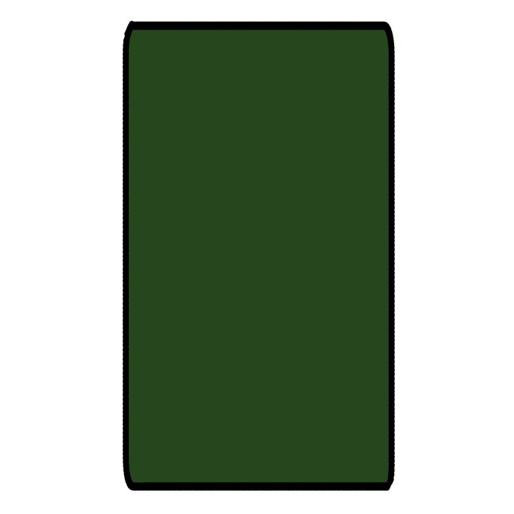 Forest Green 6ft x 3ft Gaming Table Size Black Stitched Playmat