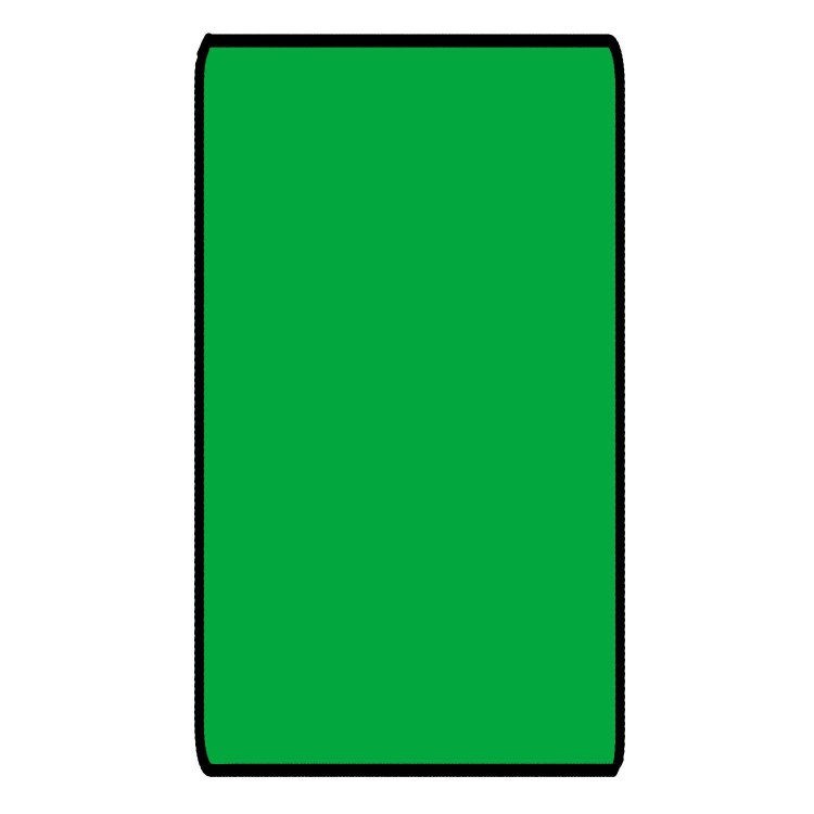 Light Green 6ft x 3ft Gaming Table Size Black Stitched Playmat
