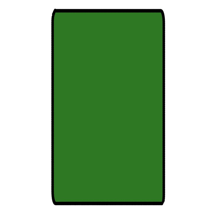 Poker Green 6ft x 3ft Gaming Table Size Black Stitched Playmat
