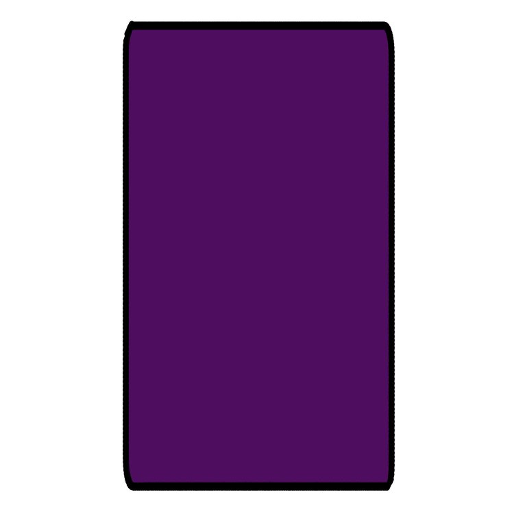 Purple 6ft x 3ft Gaming Table Size Black Stitched Playmat