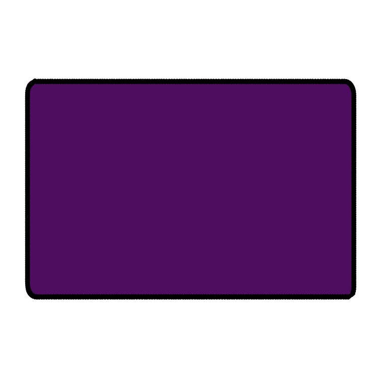 Purple 6ft x 4ft Epic Wargame Size Black Stitched Playmat