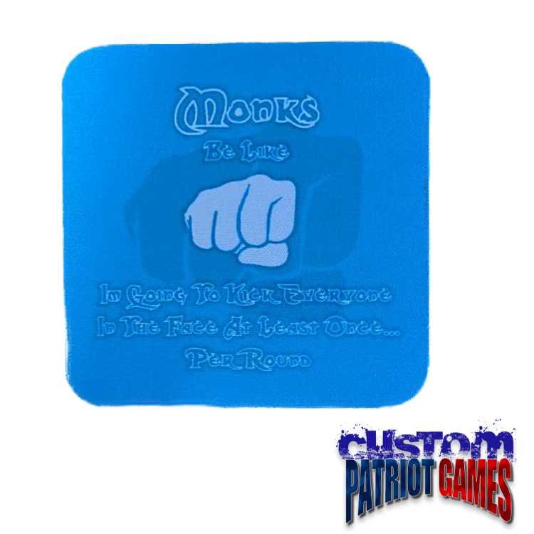 Monk 4" Square Coaster