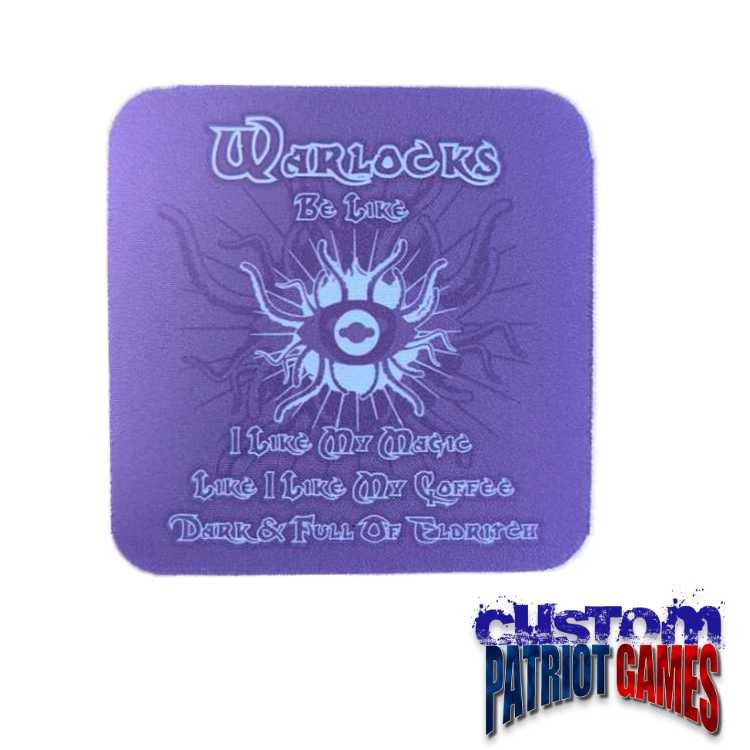 Warlock 4" Square Coaster