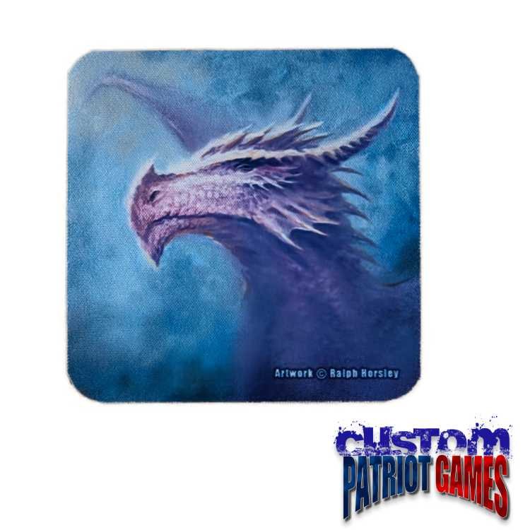 Noble Dragon 4" Square Coaster