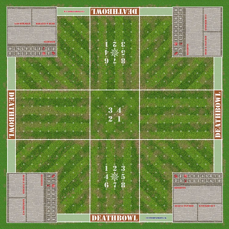Death Bowl Elevens - Muddy Grass