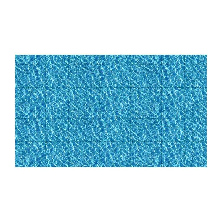 Wipeable Plain Grid on Water 24" x 14" Playmat