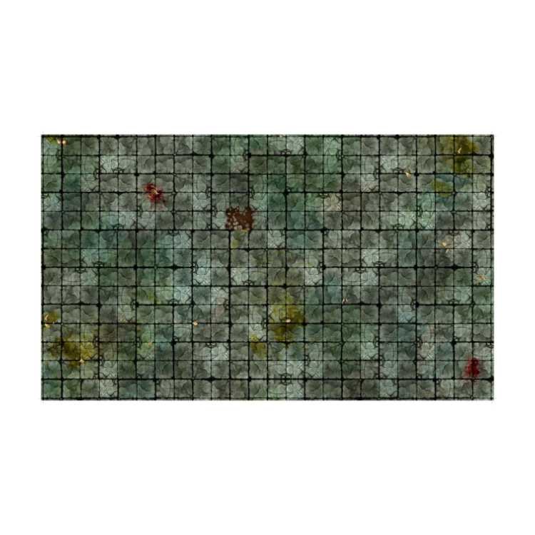 Grey Stone Dungeon 24" x 14" Playmat