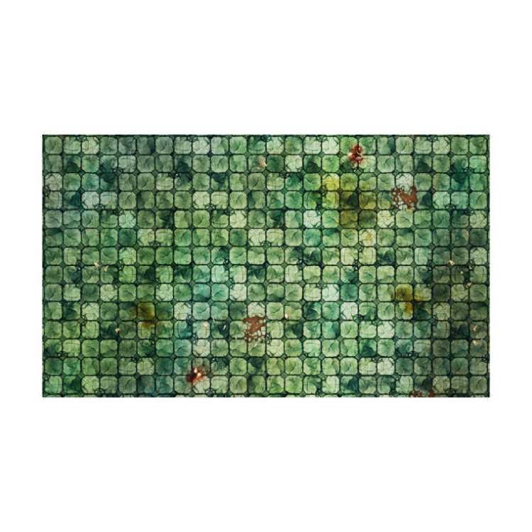 Wipeable Putrid Stone Dungeon 24" x 14" Playmat