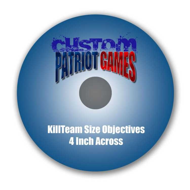Custom 4" Objective Marker (6ct)