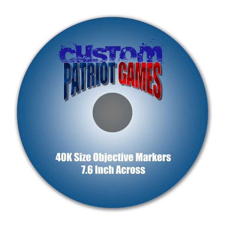 Custom 7.6" Objective Marker (6ct)