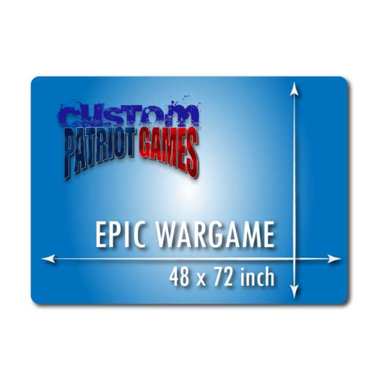 Custom 6ft x 4ft Epic Wargame Playmat