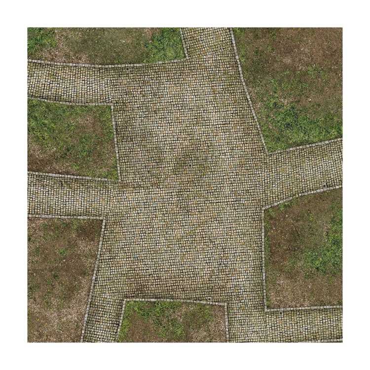 Cobbled Streets 2ft x 2ft Playmat