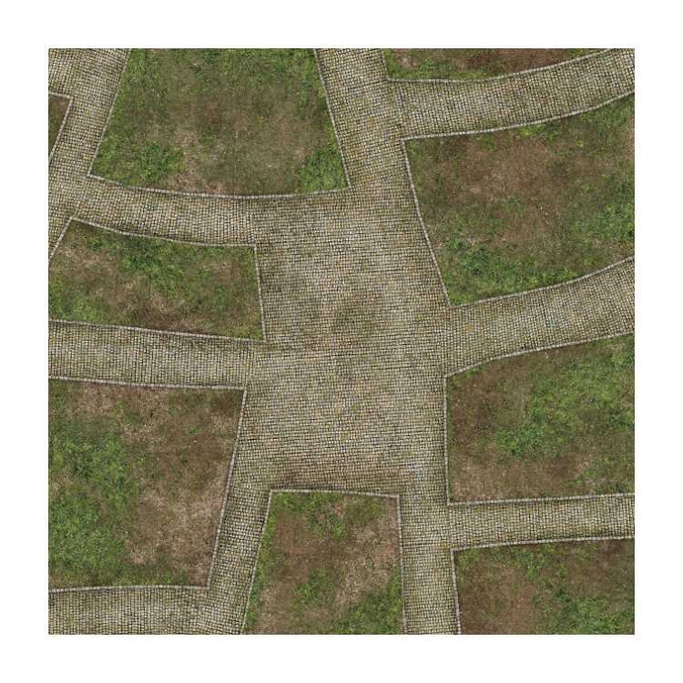 Cobbled Streets 3ft x 3ft Playmat