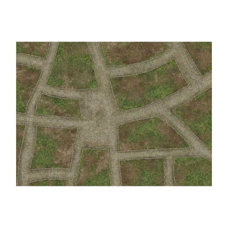 Cobbled Streets 60" x 44" Playmat
