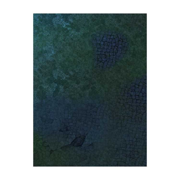 Moonlight Battleground 30" x 22" Playmat