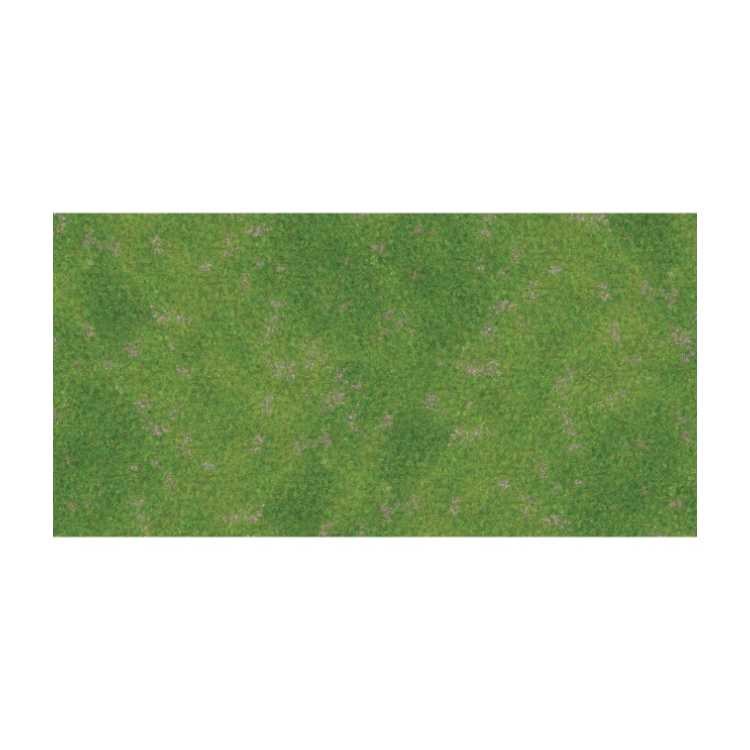 Rough Grassland 6ft x 3ft Playmat