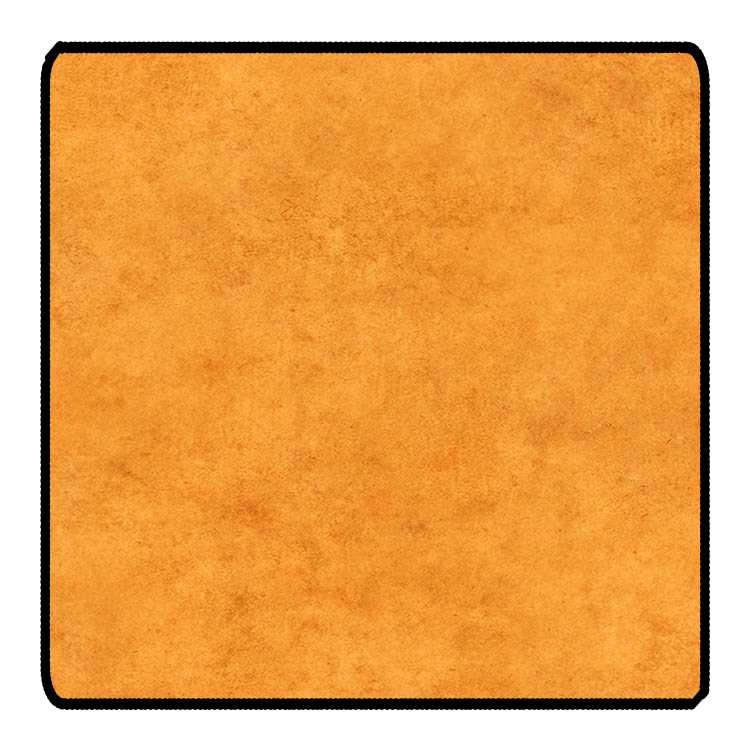 Sand 2ft x 2ft Black Stitched Playmat