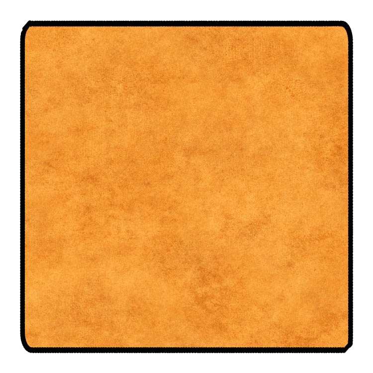 Sand 3ft x 3ft Black Stitched Playmat