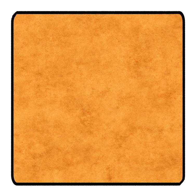 Sand 4ft x 4ft Black Stitched Playmat