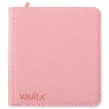 12-Pocket Zip Binder Just Pink