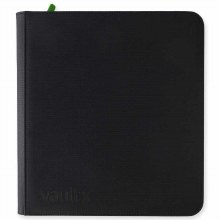 12-Pocket Zip Binder Signature Black