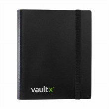4-Pocket Strap Binder Black