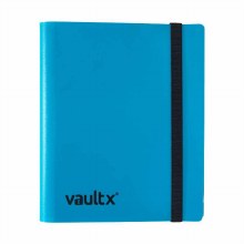 4-Pocket Strap Binder Blue