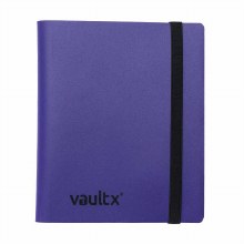 4-Pocket Strap Binder Purple
