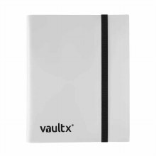 4-Pocket Strap Binder White