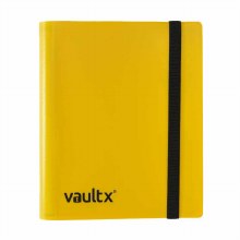 4-Pocket Strap Binder Yellow