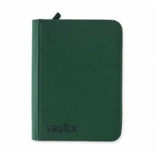 4-Pocket Zip Binder Forest Green
