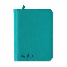 4-Pocket Zip Binder Ocean Blue