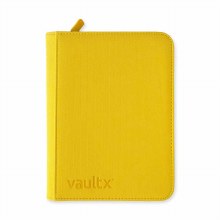 4-Pocket Zip Binder Sunrise Yellow