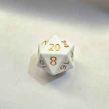 55mm MASSIVE D20 - White