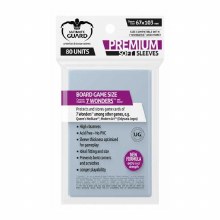 Premium Soft 7 Wonders Sleeves Clear, 67x103 (80ct)