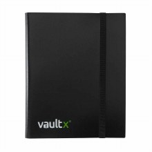 9-Pocket Strap Binder Black