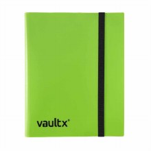 9-Pocket Strap Binder Green