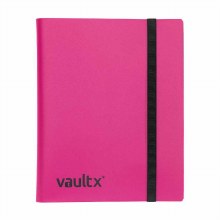9-Pocket Strap Binder Pink
