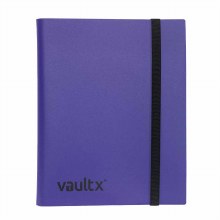 9-Pocket Strap Binder Purple