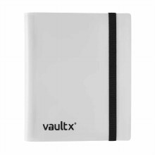 9-Pocket Strap Binder White