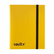 9-Pocket Strap Binder Yellow