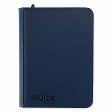 9-Pocket Zip Binder Royal Blue