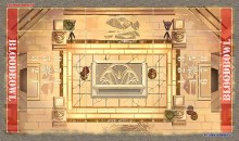 Blood Bowl 3.0 Sevens Pitch Only - Egyptian Tomb with Stitched Edging