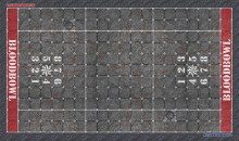 Blood Bowl 3.0 Sevens Pitch Only - Stone Dungeon with Stitched Edging