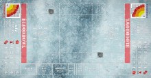 Blood Bowl 3.0 Sevens XL - Winter Blizzard with Stitched Edging